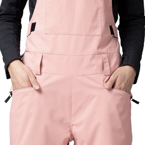 Rossignol Bib Ski Pants Size Medium Womens Cooper Pink Black Snowboarding $275 - Picture 11 of 16